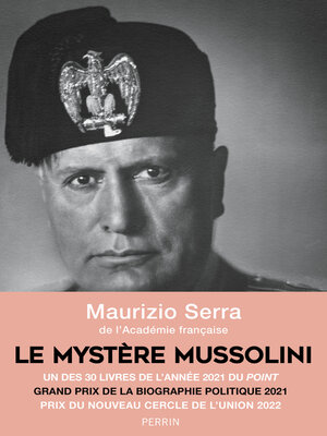 cover image of Le mystère Mussolini